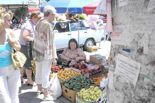 Сходим на рынок — пора детей кормить…