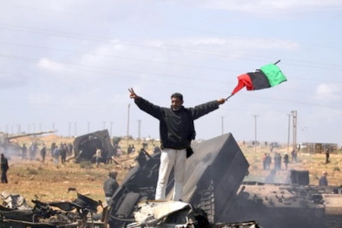 Ливия: «демократию» пересадили на вертолеты