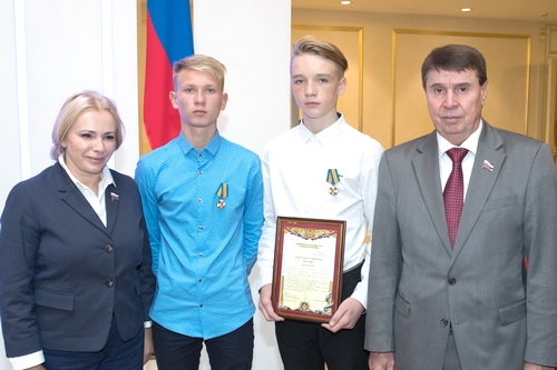 Среди юных героев в Москве чествовали и двух крымчан