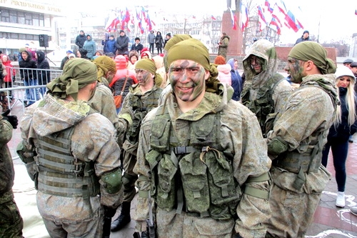 Крымские ополченцы снова готовы (ВИДЕО)