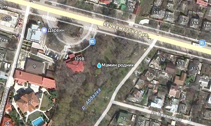 Мамин родник в родном городе