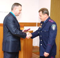 Награды крымским милиционерам от Российской Федерации